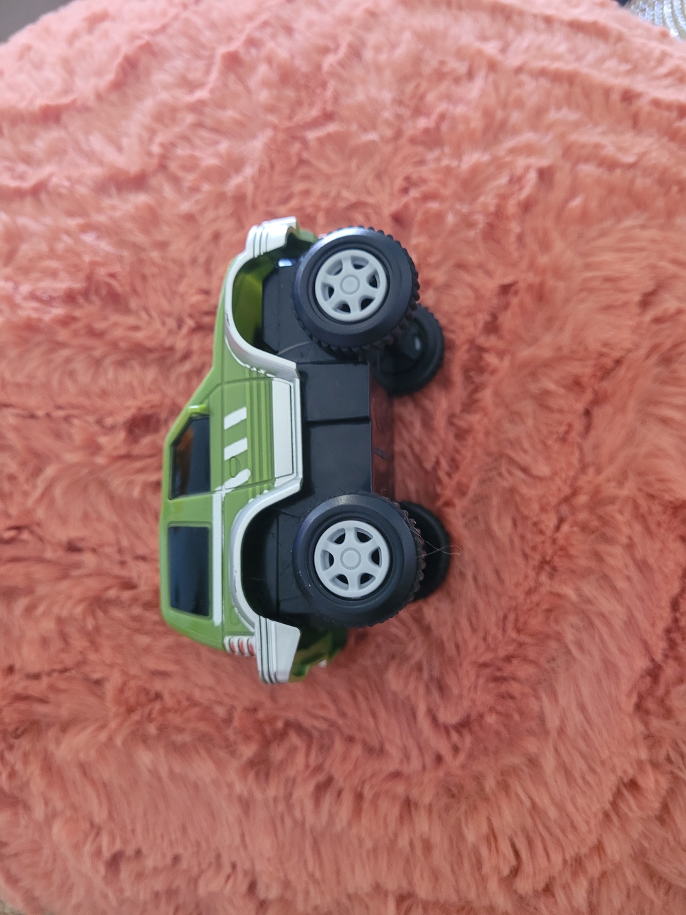 & Other Stories Green Off-Road Toy Truck with Black Wheels